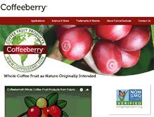 Tablet Screenshot of coffeeberry.org